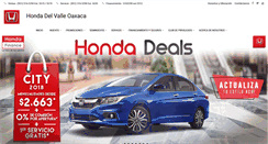 Desktop Screenshot of hondadelvalle.com.mx